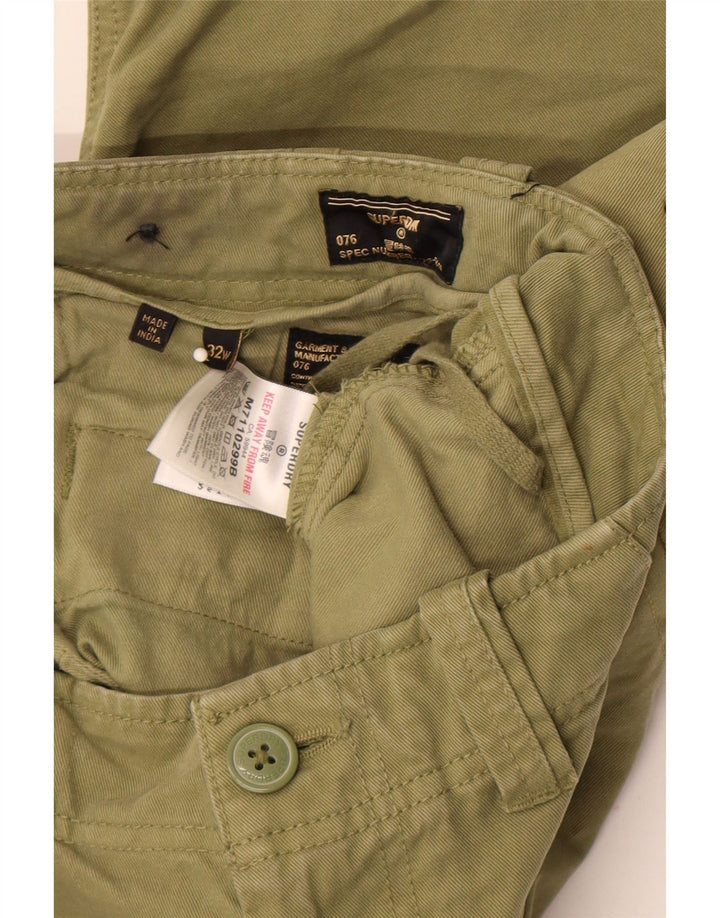 Superdry Herre Cargo Shorts W32 Medium Khaki Bomuld