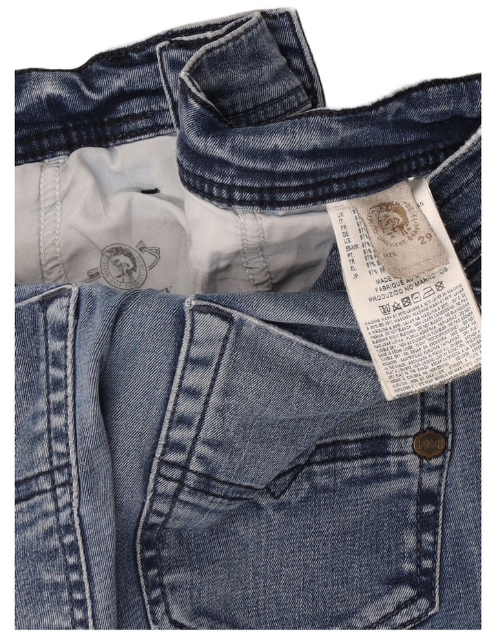 Diesel Herre Slim Jeans W29 L31 Blå Bomuld