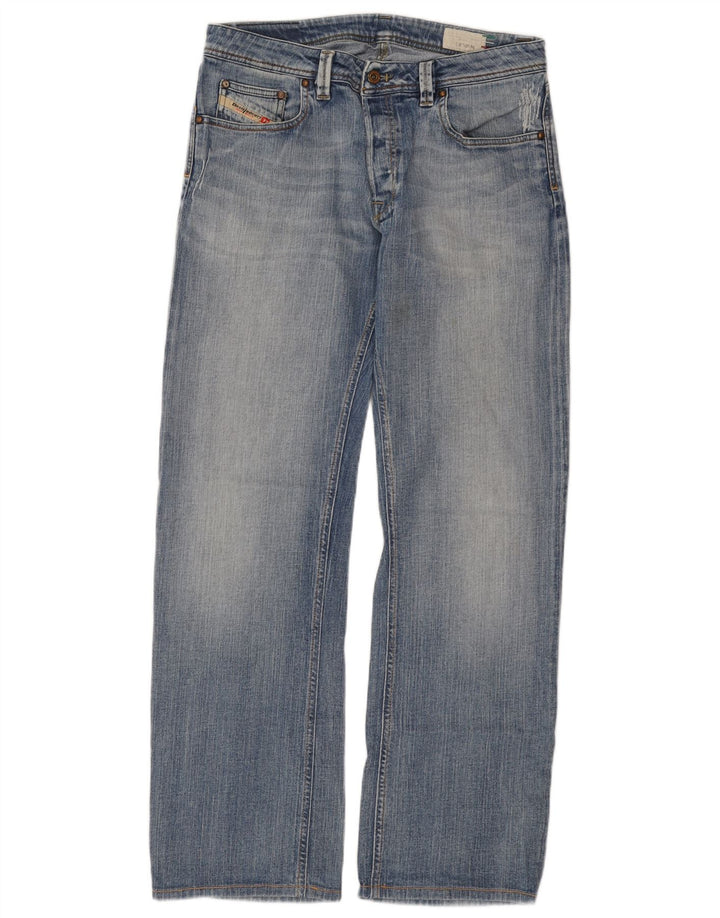Diesel Dame Levan Straight Jeans W33 L32 Blå