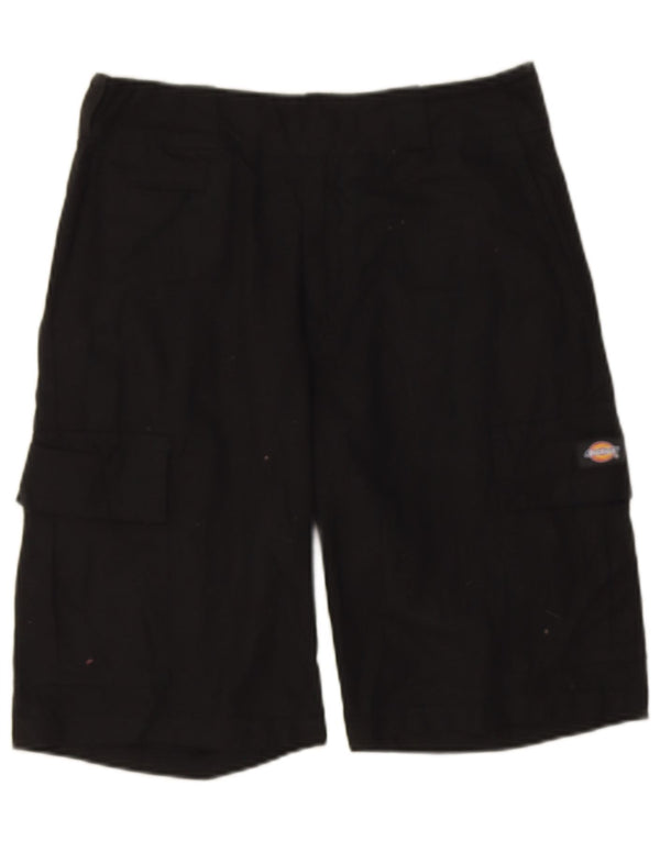 Dickies Herre Cargo Shorts W28 Small Black Bomuld