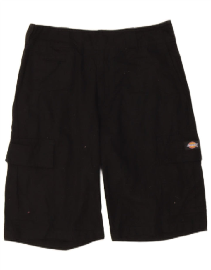 Dickies Herre Cargo Shorts W28 Small Black Bomuld