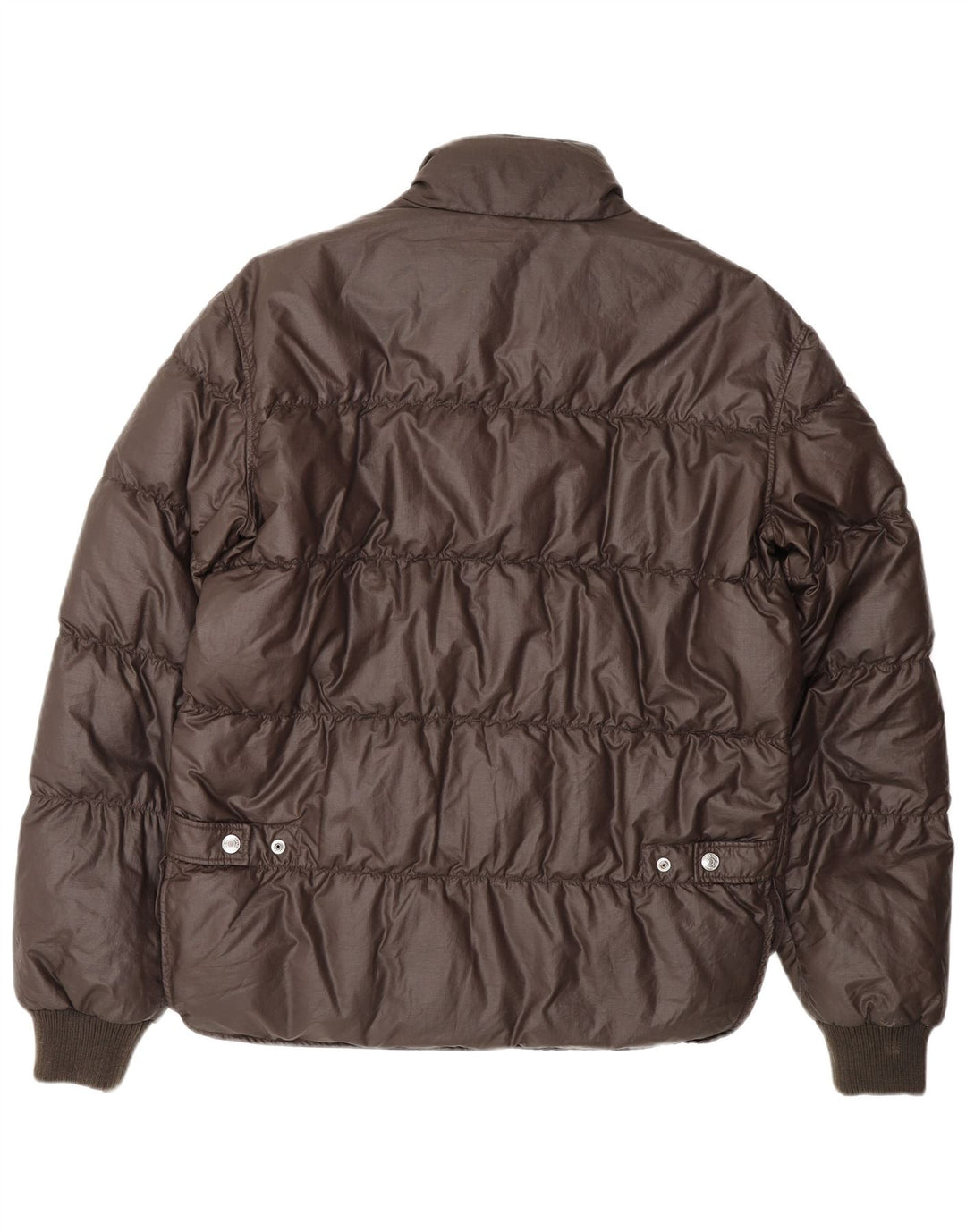 Dsquared Herre lynlås polstret jakke IT 48 Medium Brown Designer