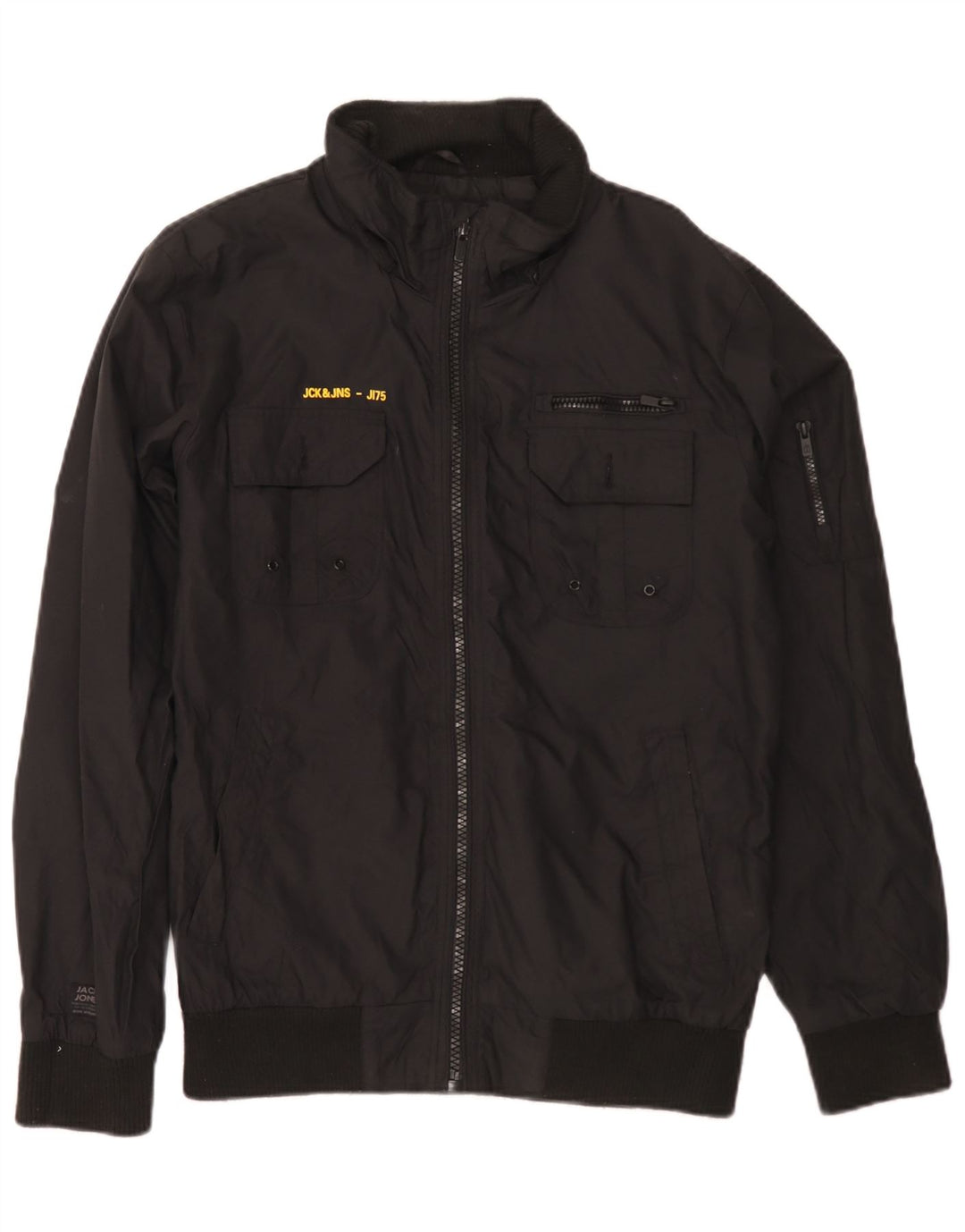 Jack & Jones Bomberjakke til mænd UK 38 Medium Sort Nylon