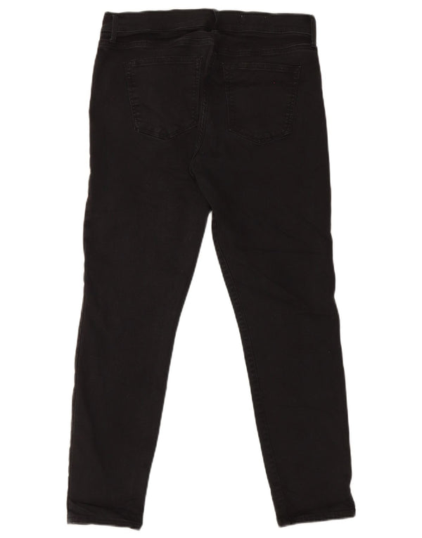Gap Womens Slim Jeans UK 10 Small W30 L27 Black Bomuld