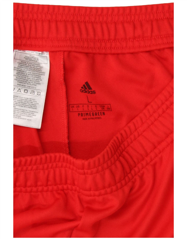 Adidas Træningsdragt bukser til mænd Large Red Polyester Sports