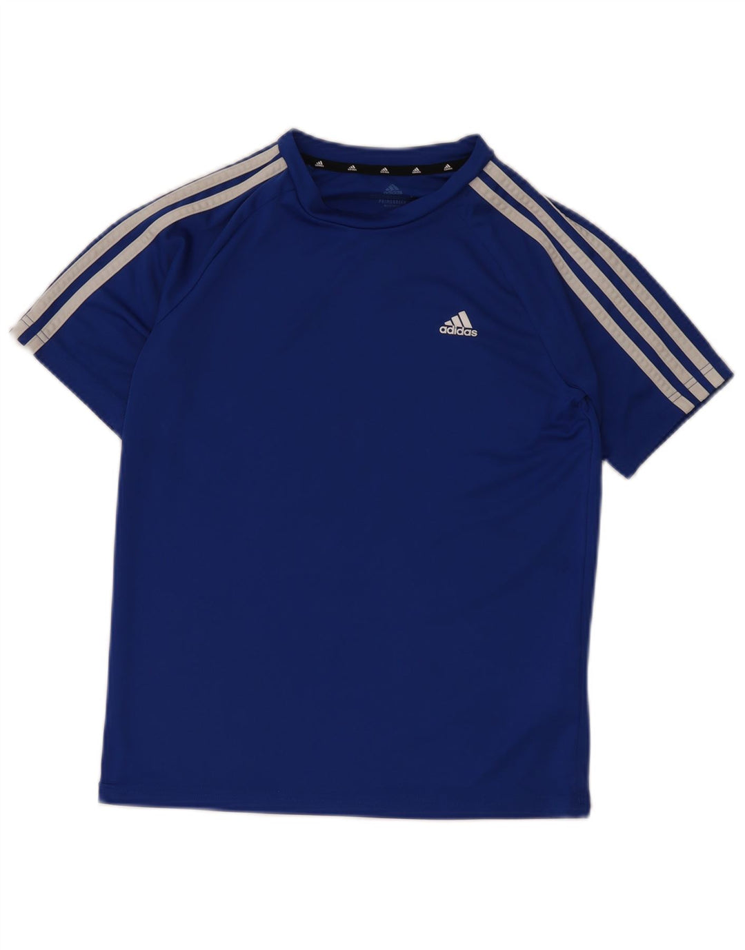 ADIDAS Boys Aeroready T-Shirt Top 13-14 År Blå Polyester