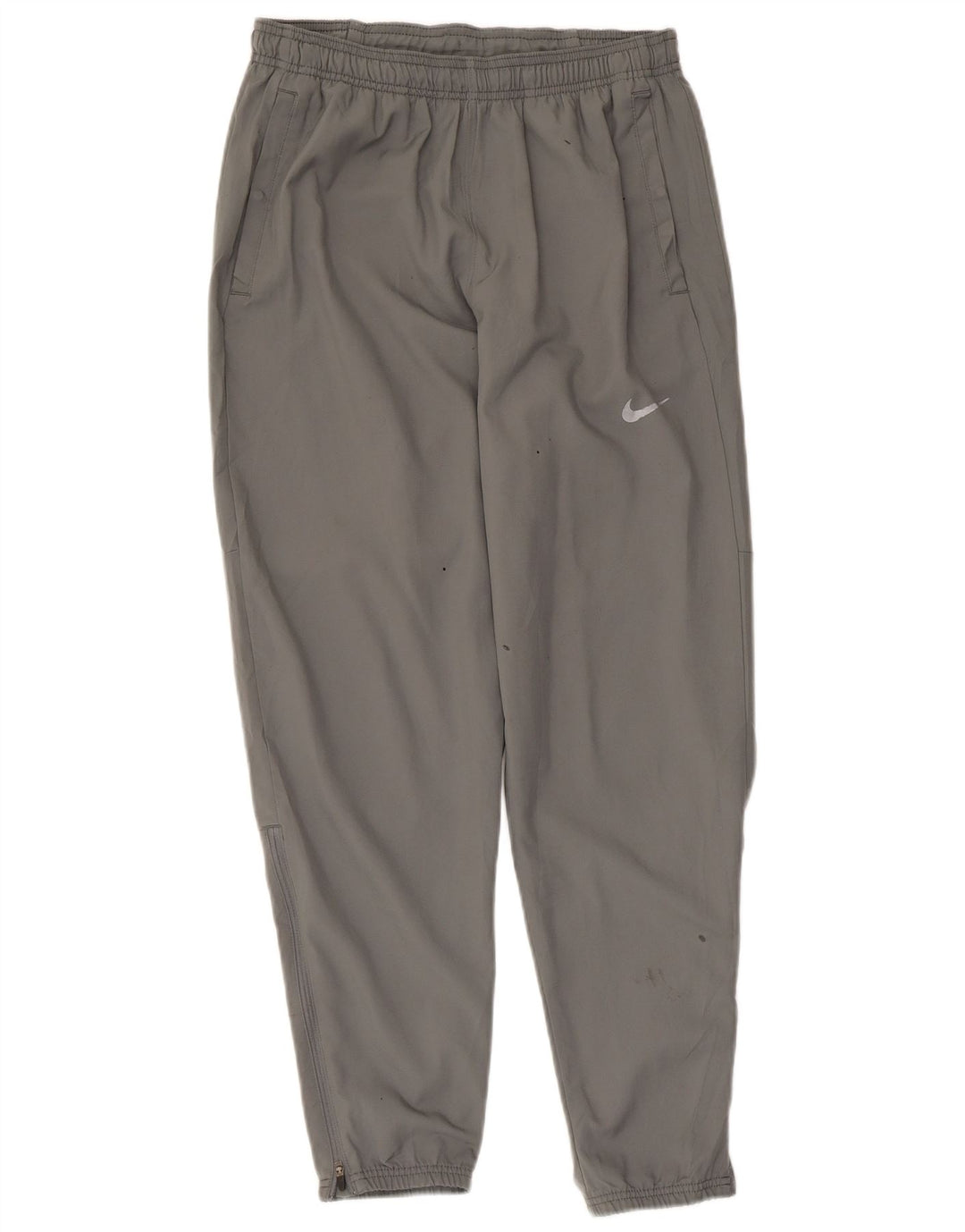 Nike Herre Dri Fit træningsdragt Bukser Joggers Små grå polyester