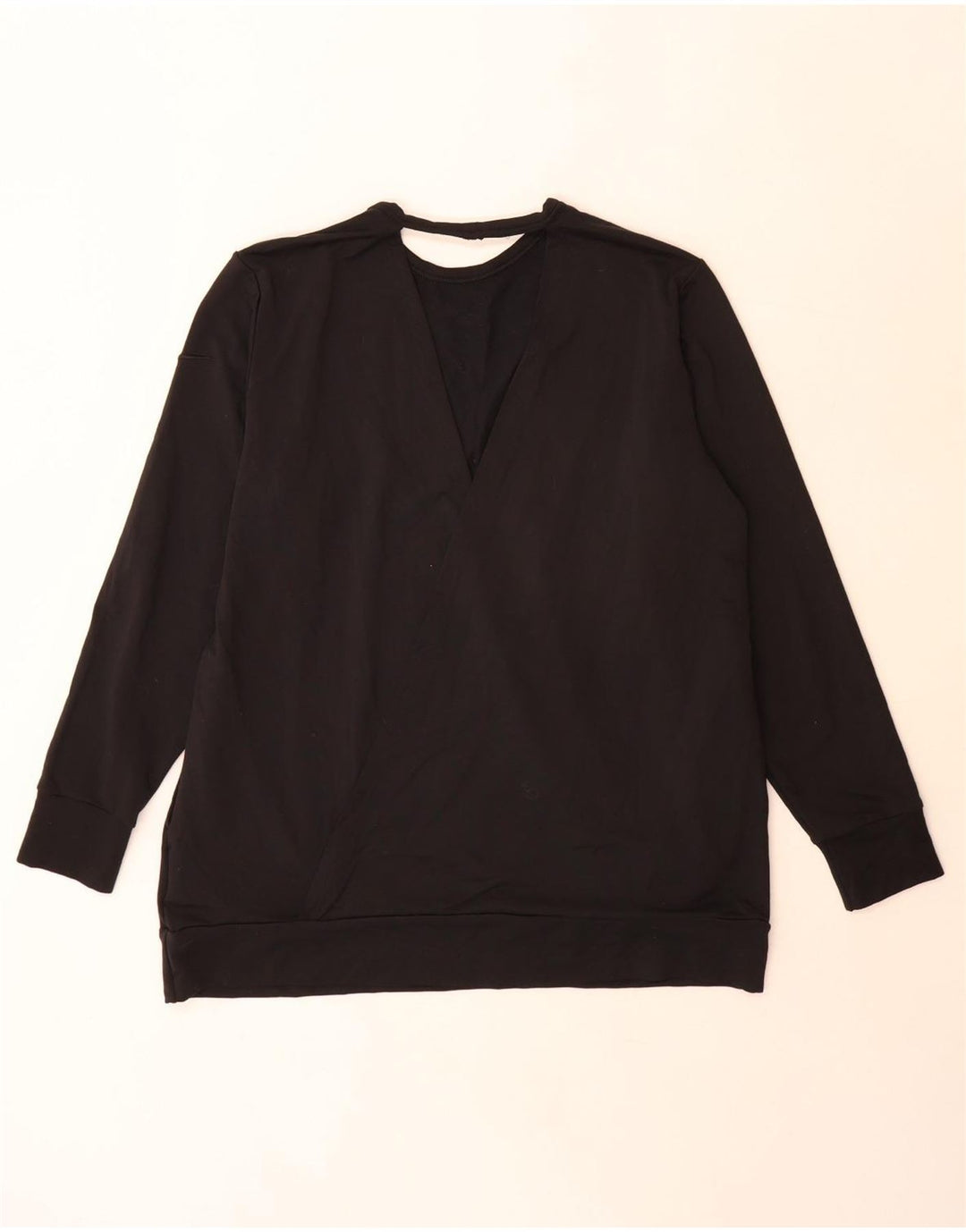 Nike Dame Dri Fit Oversized Sweatshirt Jumper UK 14 Medium Sort