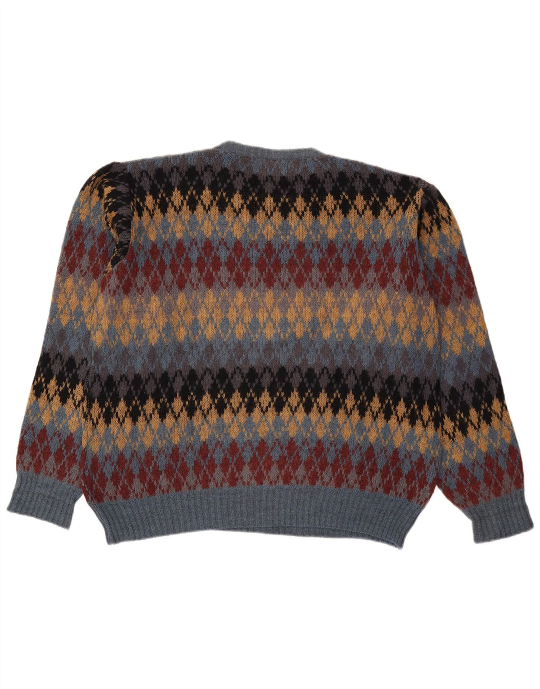 Fruit Of The Loom Herre Crew Neck Jumper Sweater Stor Flerfarvet