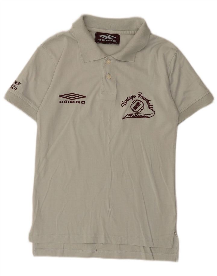 Umbro Herre Grafisk Polo Shirt Lille Grå Bomuld