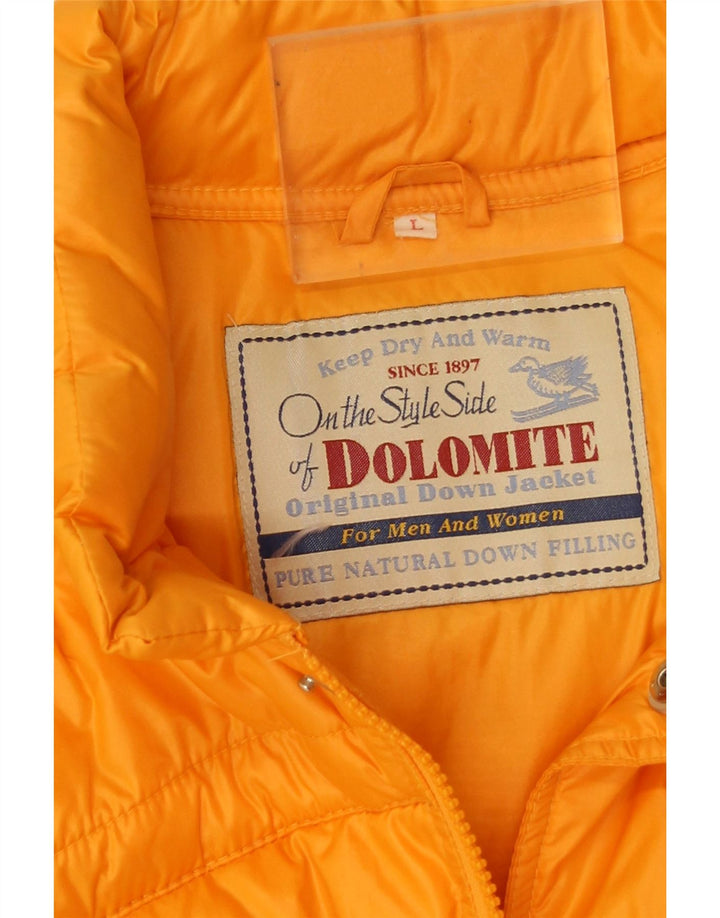 Dolomite Herre Polstret Gilet UK 40 Stor Orange Nylon