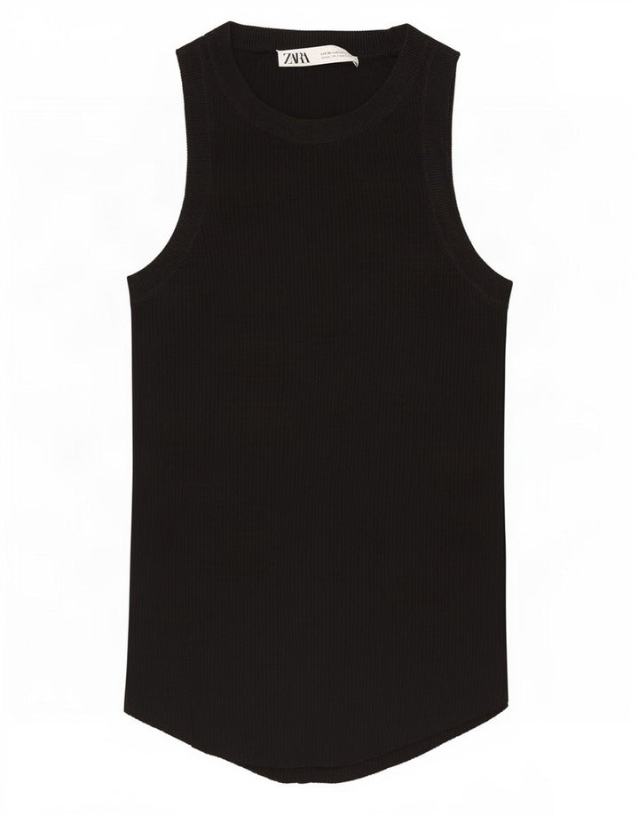 Zara Damevest Top UK 12 Medium Sort Viscose