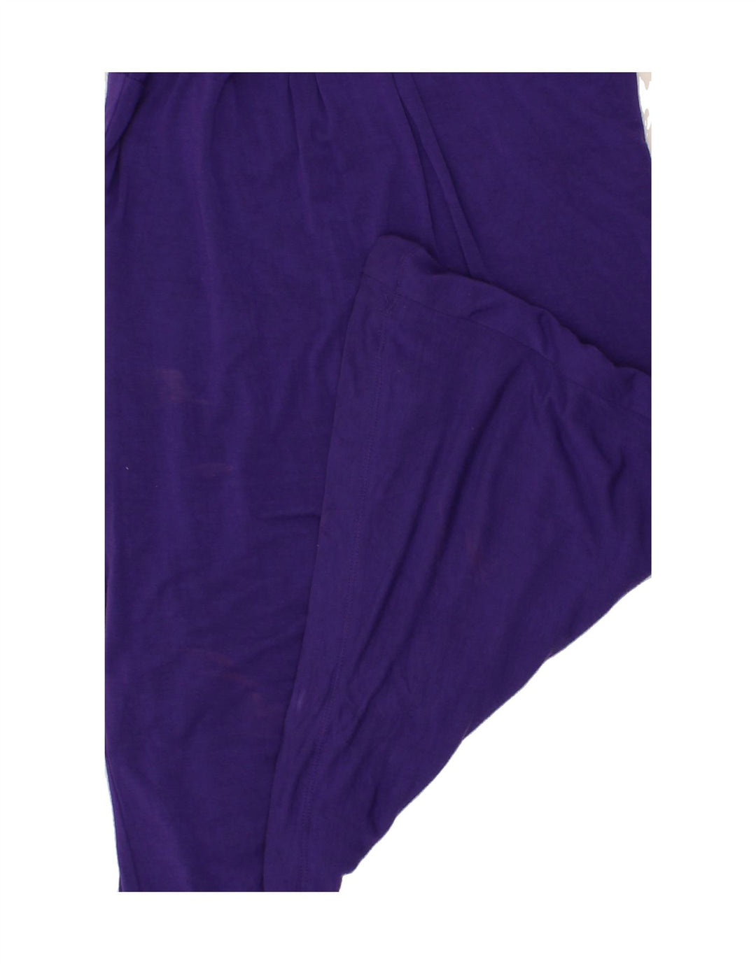 ARMANI JEANS Womens Long Sleeve Basic Dress UK 12 Medium Purple Viscose Vintage Armani Jeans and Second-Hand Armani Jeans from Messina Hembry 