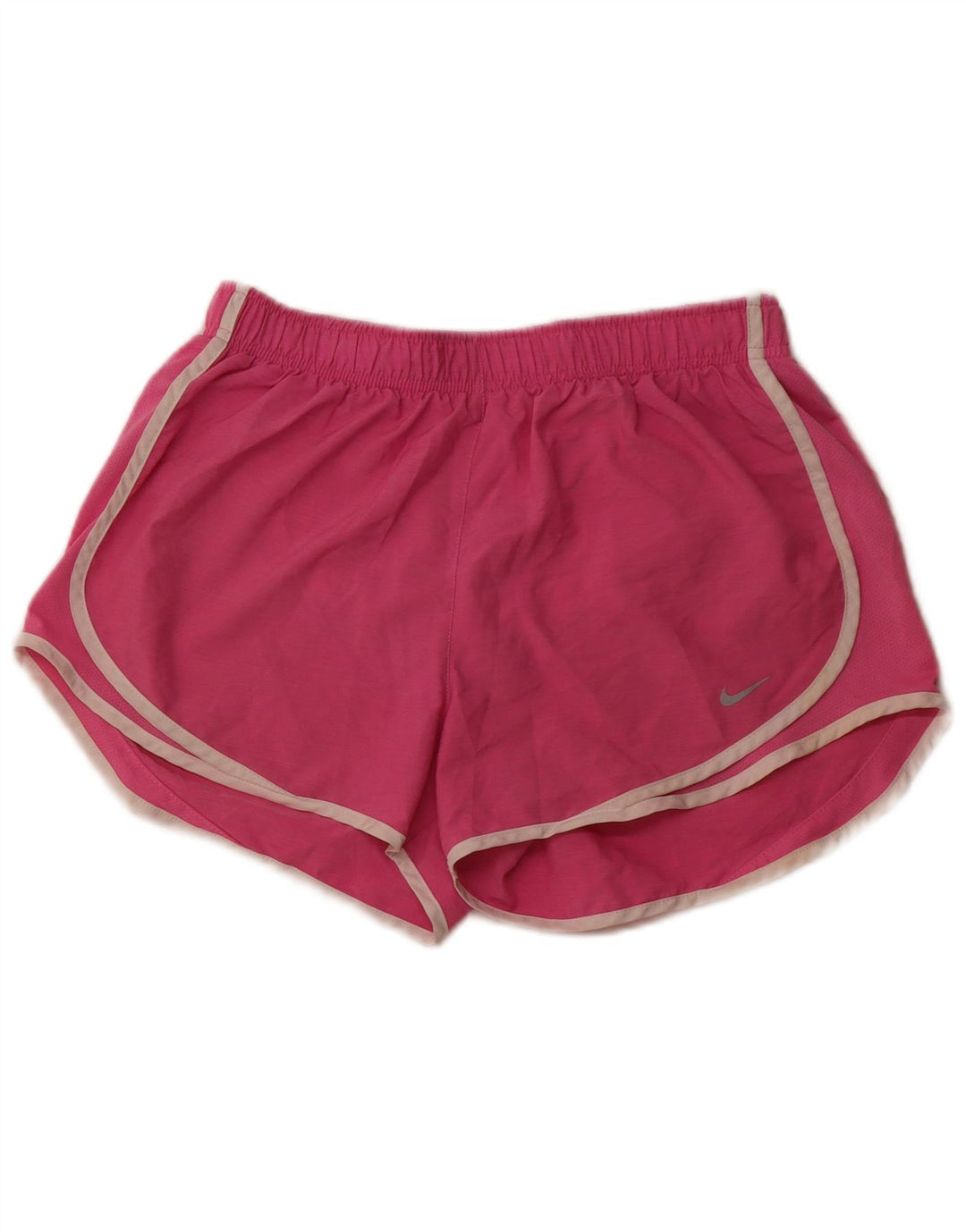 NIKE Dame Dri Fit Sportshorts UK 12 Medium Pink Polyester