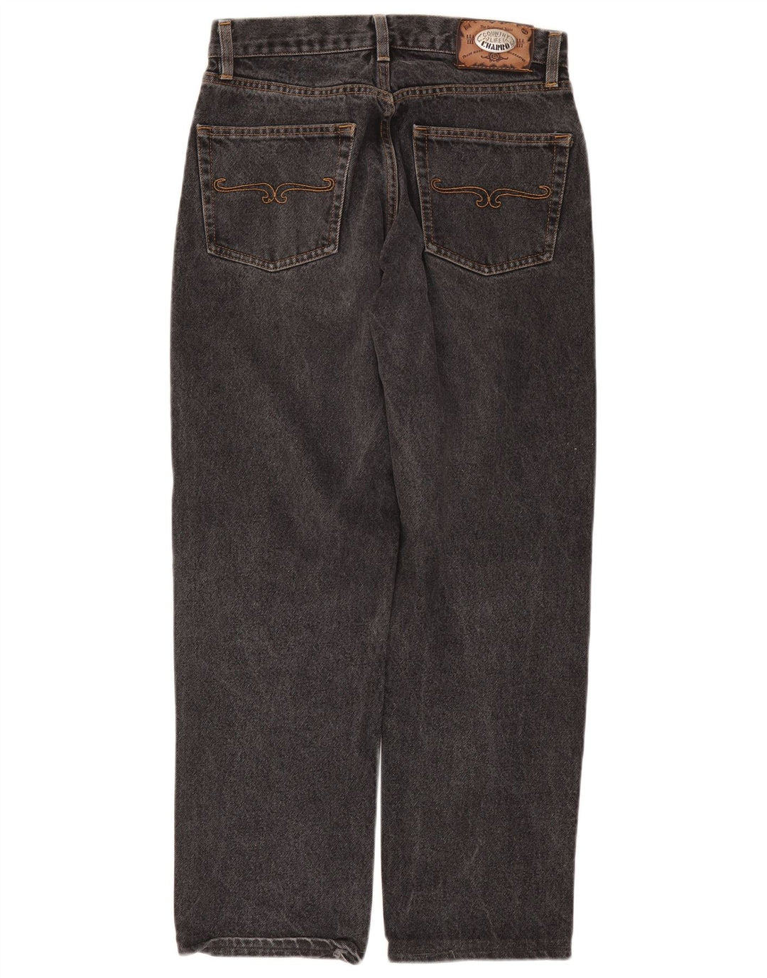 Charro Straight Jeans til mænd W33 L29 Grå Bomuld