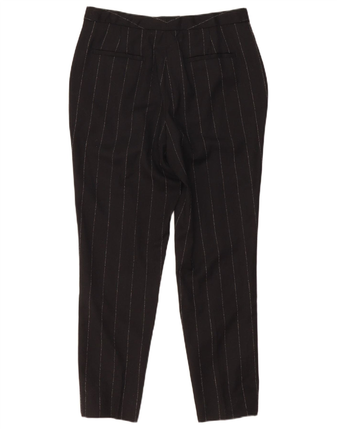 MASSIMO DUTTI Slim Chinobukser til kvinder EU 38 Small W30 L27 Sortstribet