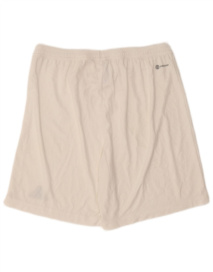 Adidas Aeroready Sportsshorts til mænd XL Hvid Polyester