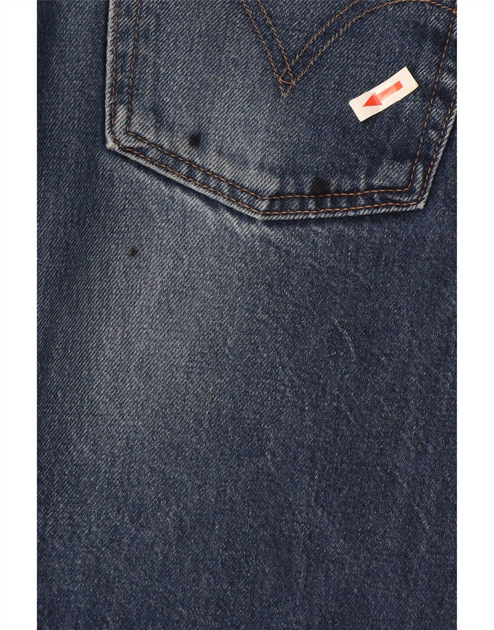 Levi's Herre 582 Straight Jeans W32 L30 Blå Bomuld