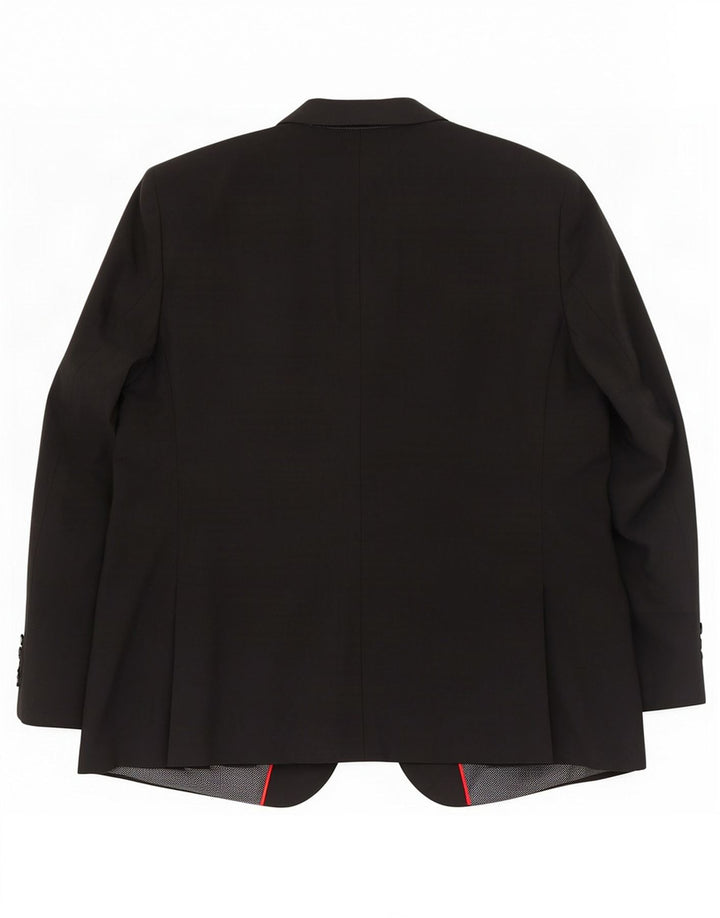 Marks & Spencer Herre 2-knaps blazerjakke UK 48 2XL Sort Uld