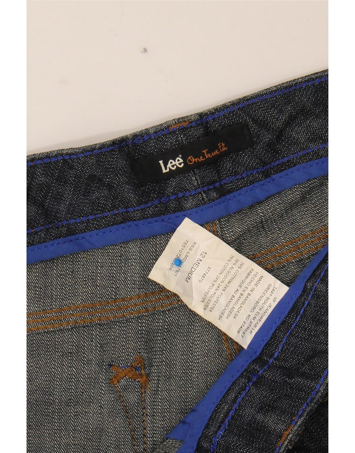 LEE Womens Denim Shorts US 12 Large W34 Navy Blue Cotton Vintage Lee and Second-Hand Lee from Messina Hembry 