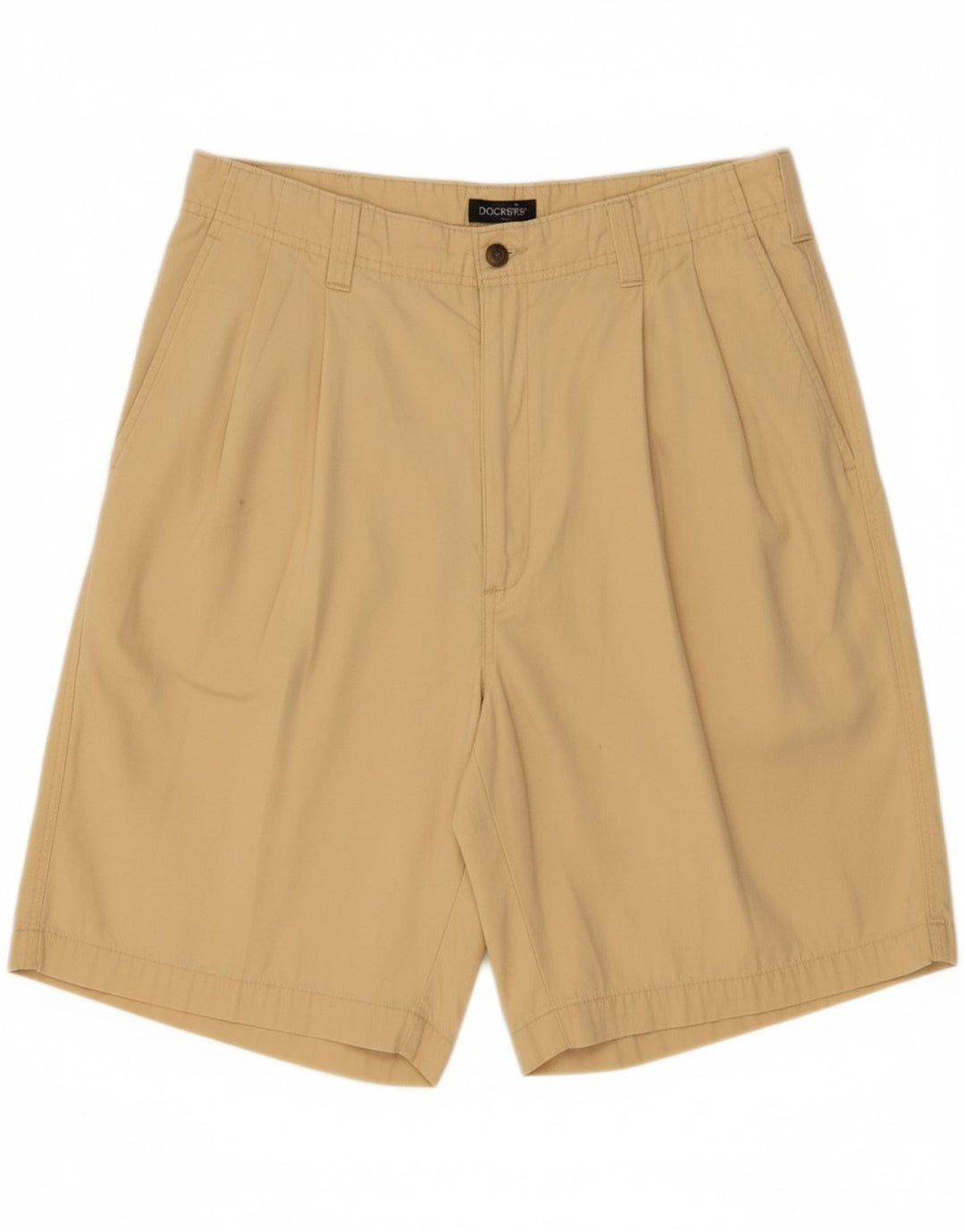DOCKERS Mens Pegged Chino Shorts W36 Large Beige Cotton Vintage Dockers and Second-Hand Dockers from Messina Hembry 
