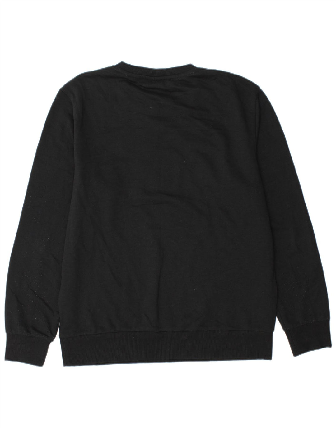 Jack & Jones grafisk sweatshirt til mænd, stor sort bomuld