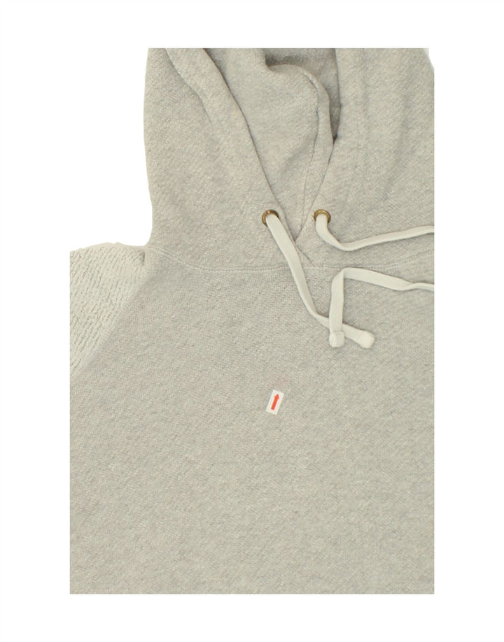 JACK WILLS Womens Hoodie Jumper UK 12 Medium Grey Cotton Vintage Jack Wills and Second-Hand Jack Wills from Messina Hembry 