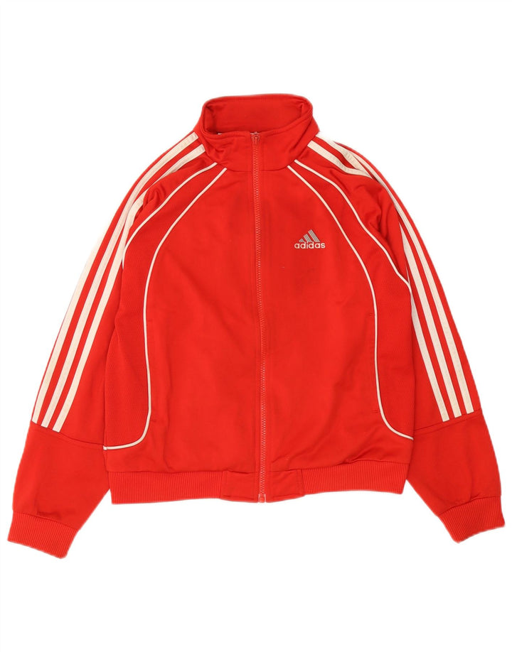 Adidas piger træningsdragt topjakke 11-12 år rød