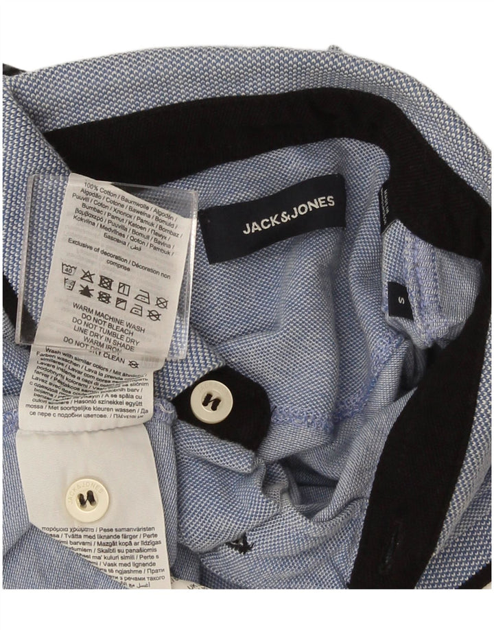 Jack & Jones herre poloskjorte lille blå bomuld