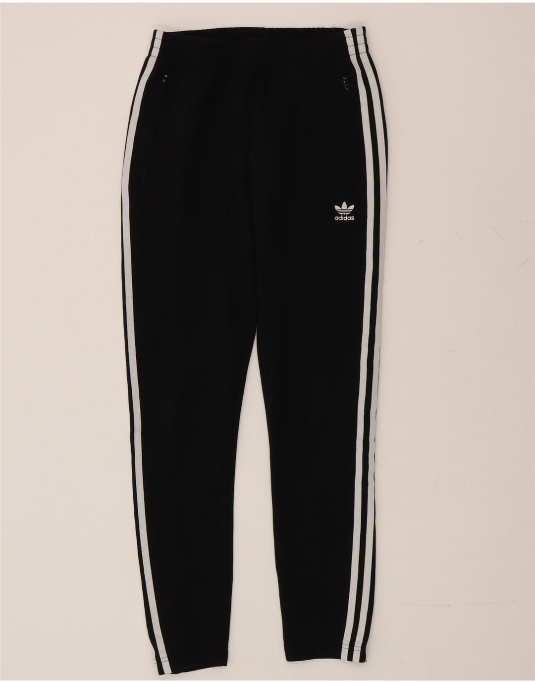 Adidas træningsdragt bukser til kvinder UK 6 XS sort polyester