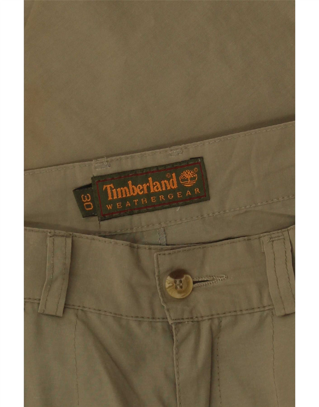 Timberland Straight Cargo bukser til mænd W30 L30 Khaki