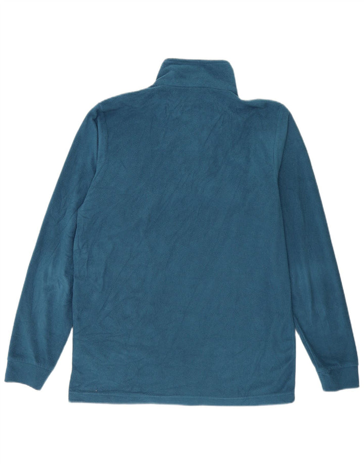 Brugi herre lynlås hals fleece jumper stor blå