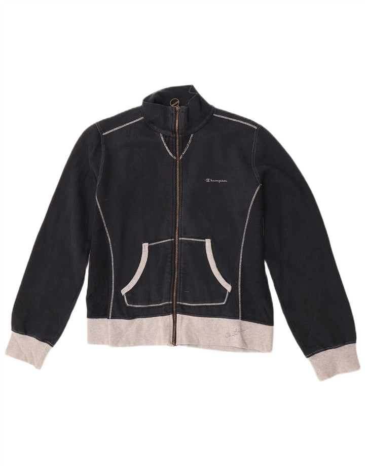 Champion Womens træningsdragt Topjakke UK 14 Medium Navy Blue