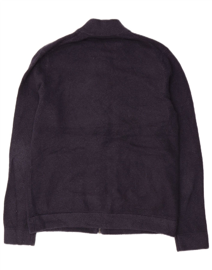 Marks & Spencer Herre Autograph Cardigan Sweater Medium Navy Blue