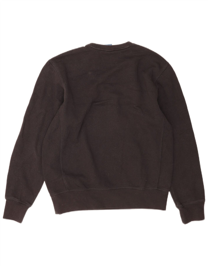 REEBOK Herre Sweatshirt Jumper Medium Sort Bomuld