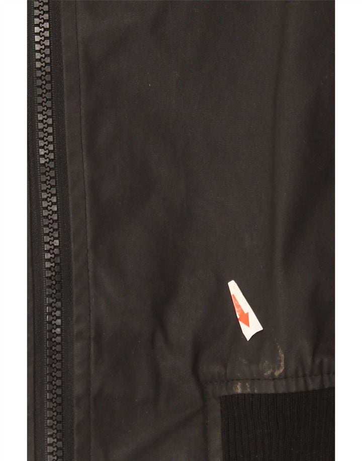 Superdry Bomber Jacket UK 38 Medium Sort Bomuld