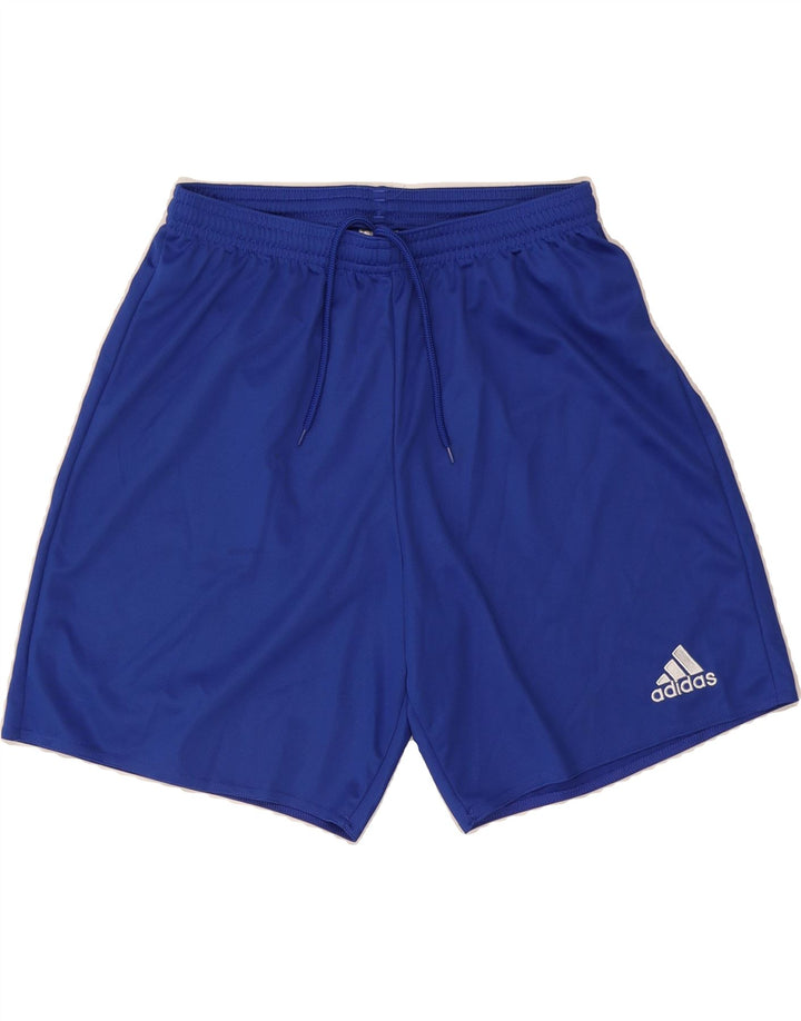 ADIDAS Mens Climalite Sport Shorts Medium  Blue Polyester Vintage Adidas and Second-Hand Adidas from Messina Hembry 
