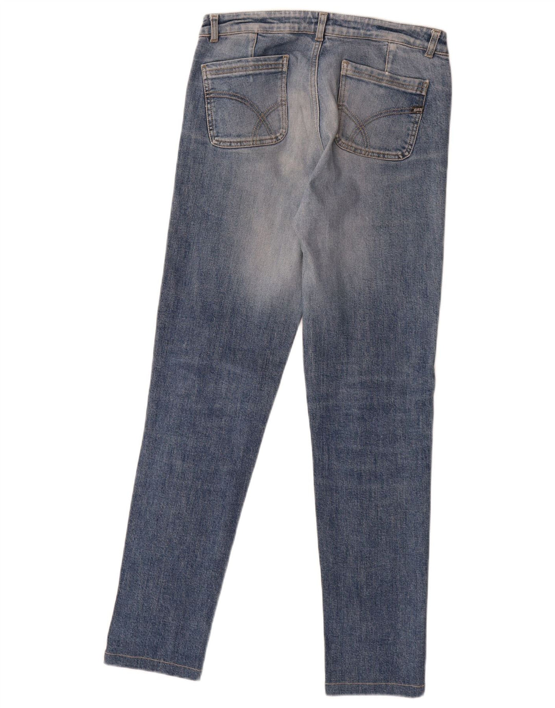 Gas Dame Slim Jeans W30 L30 Blå Bomuld