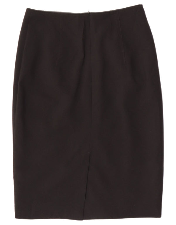 Marks & Spencer Pencil Nederdel til kvinder UK 8 Small W28 Black Polyester