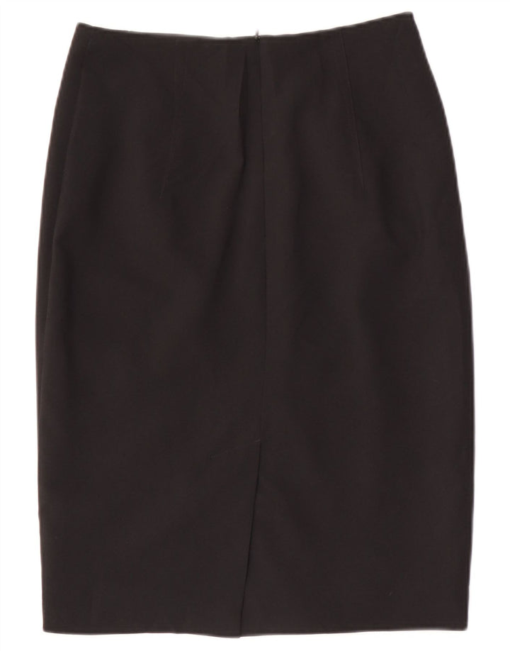 Marks & Spencer Pencil Nederdel til kvinder UK 8 Small W28 Black Polyester
