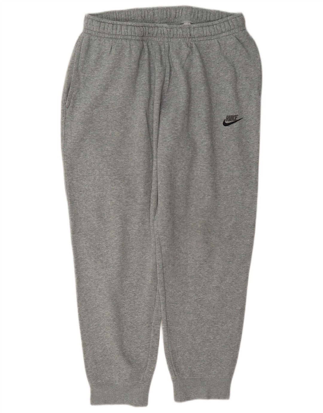Nike træningsdragt bukser til mænd, joggers, store grå flækkede bomuld
