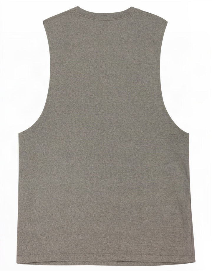Nike Herre grafisk vest Top Medium Grey Flecked Bomuld