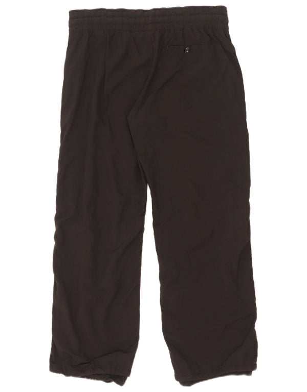 Nike træningsdragtsbukser til kvinder US 8/10 Medium Black Colourblock Polyester