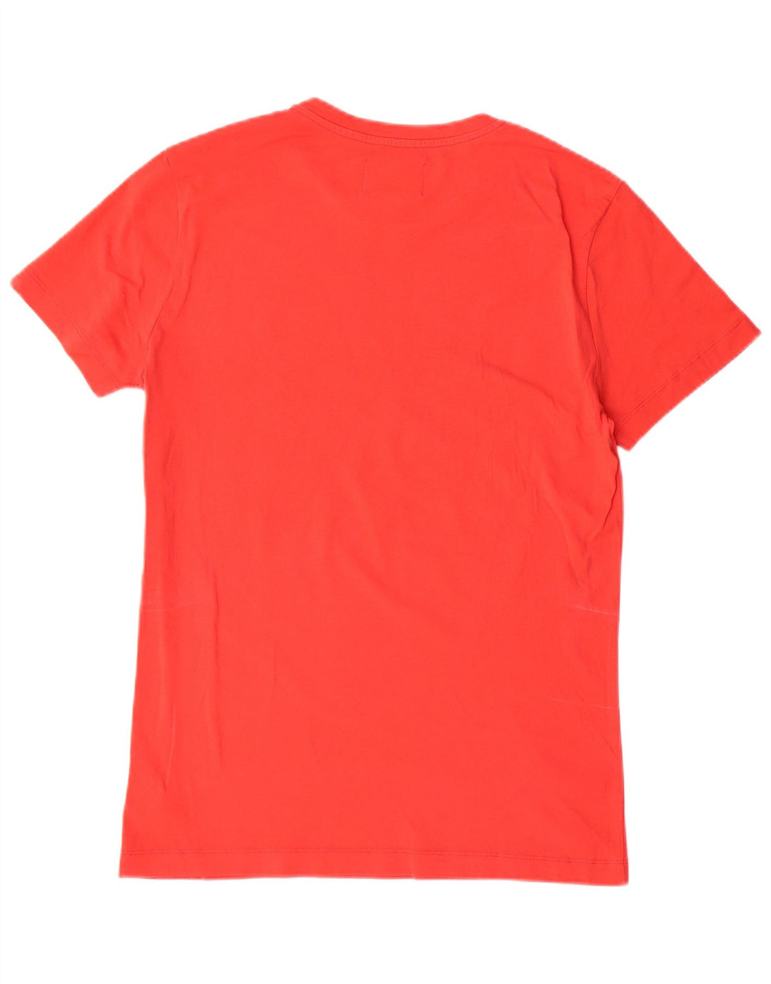 CALVIN KLEIN JEANS Mens Graphic T-Shirt Top Medium Red Cotton