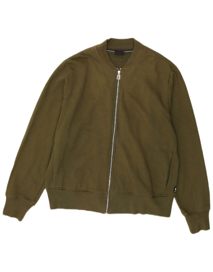 PAUL SMITH Træningsdragt topjakke til kvinder UK 20 2XL Khaki Bomuld