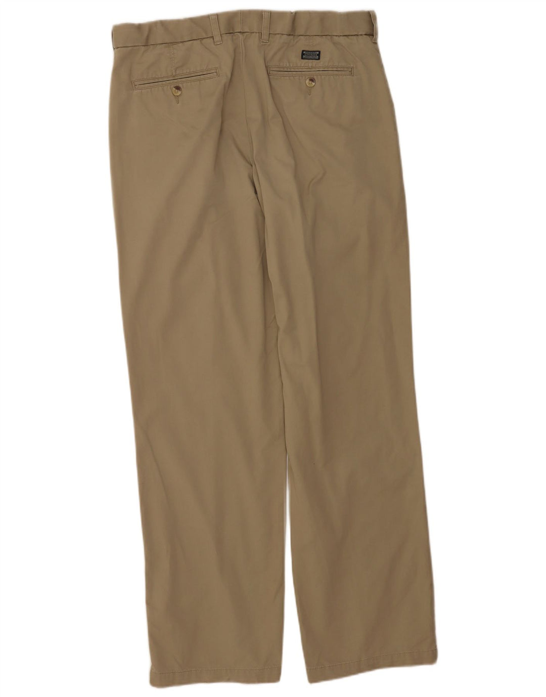 Marks & Spencer Herre Pegged Suit Bukser W36 L33 Beige Bomuld