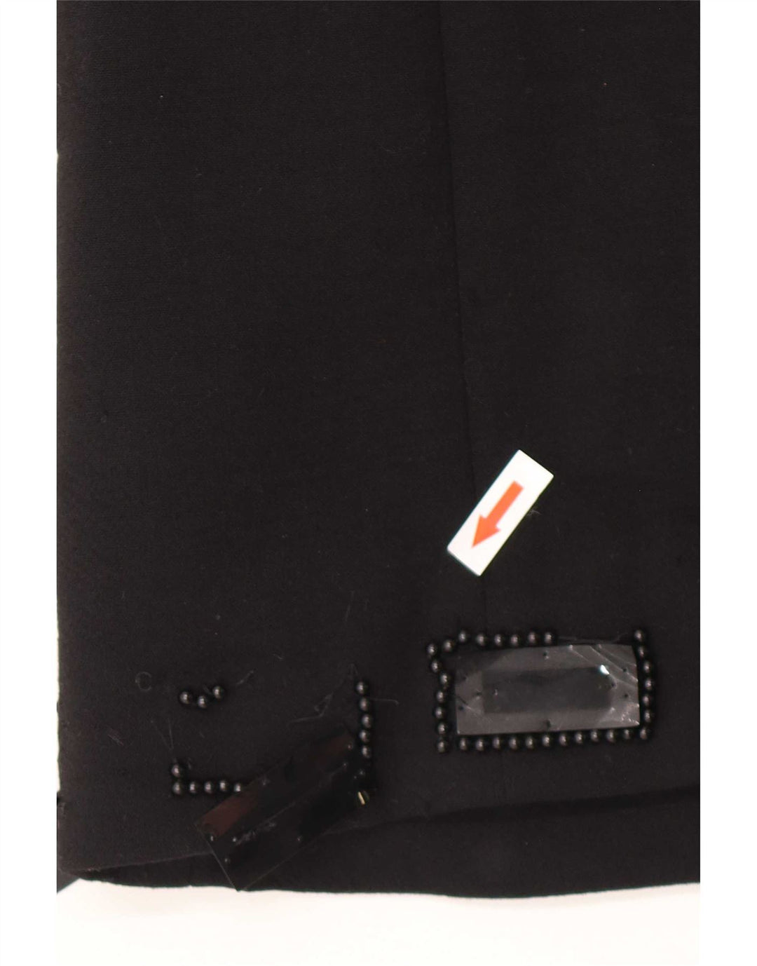 Emilio Pucci Dame Longline Blazer Jacket UK 14 Medium Black Virgin Wool