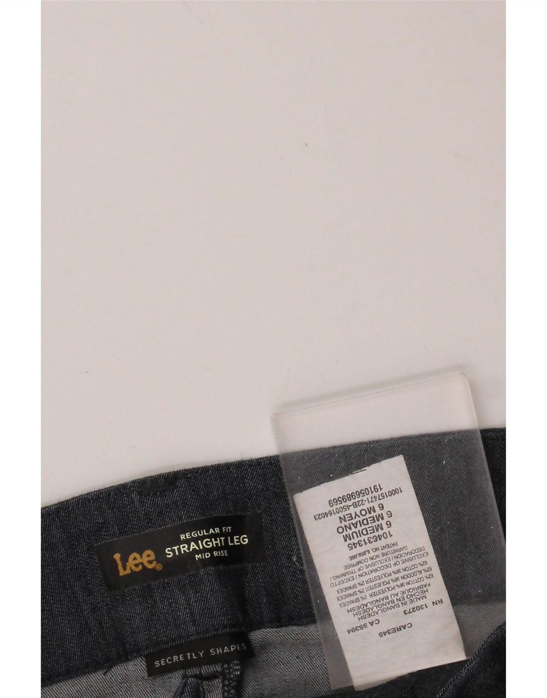 LEE Regular Fit Casual Bukser til kvinder US 6 Medium W28 L31 Marineblå