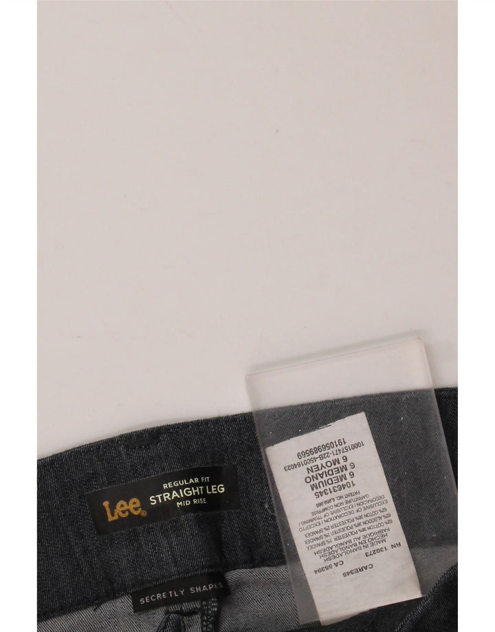 LEE Regular Fit Casual Bukser til kvinder US 6 Medium W28 L31 Marineblå