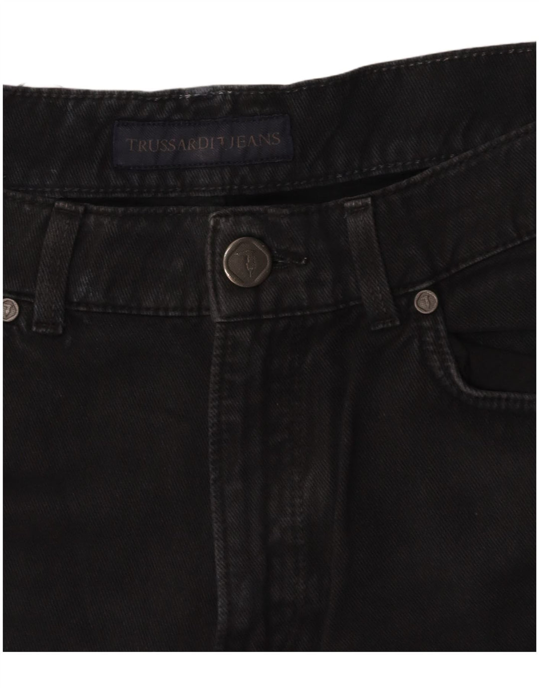 TRUSSARDI Mens Straight Jeans W34 L31  Grey